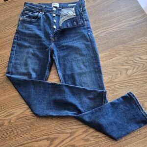 Citizens of Humanity Jolene Slim Straight Button Fly Jeans Size 27